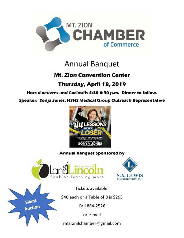 Mt. Zion Chamber Annual Banquet