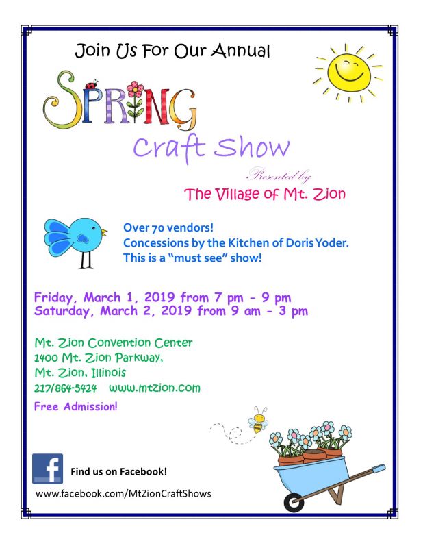Spring 2019 Craft Show
